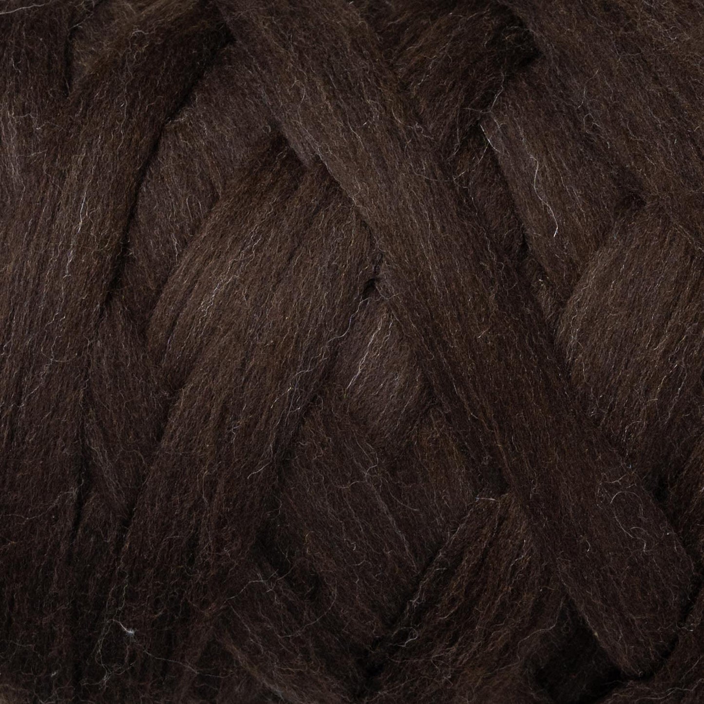 Kondoos Natural Wool Bulky Chunky Yarn roving, 8 lb. Best fot Hand Made Spinning, arm Knitting, Felting,Giant Blankets, Tapestry, Bedding un-Dyed. (Dark Brown Chocolate, 8 lb)