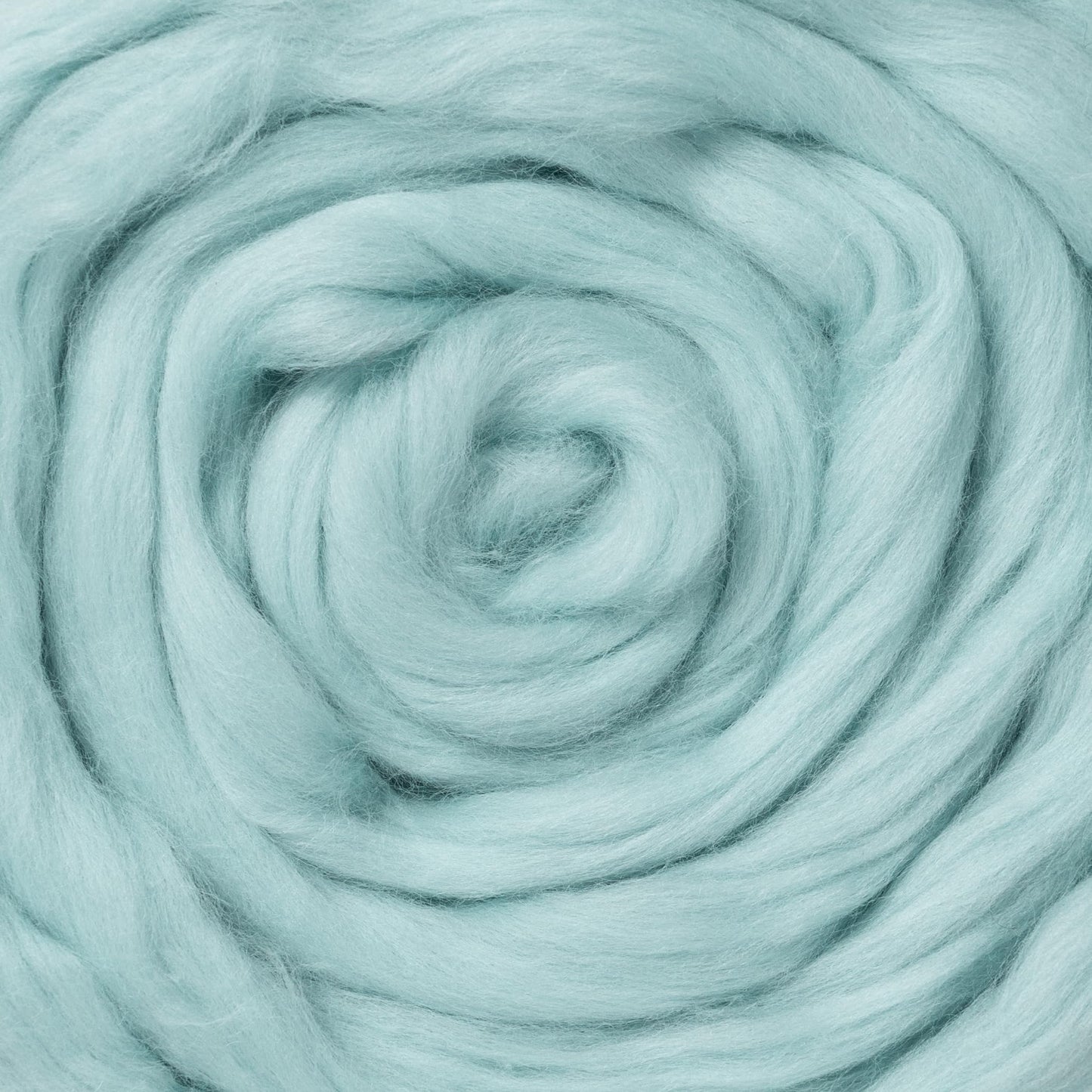 Kondoos Natural Wool roving, 2 OZ. Best Wool for Needle Felting and Wet Felting, handcrafts and DIY Spinning Projects, Wool Felting Supplies. Dyed Colors. (Light Blue, 2 oz)