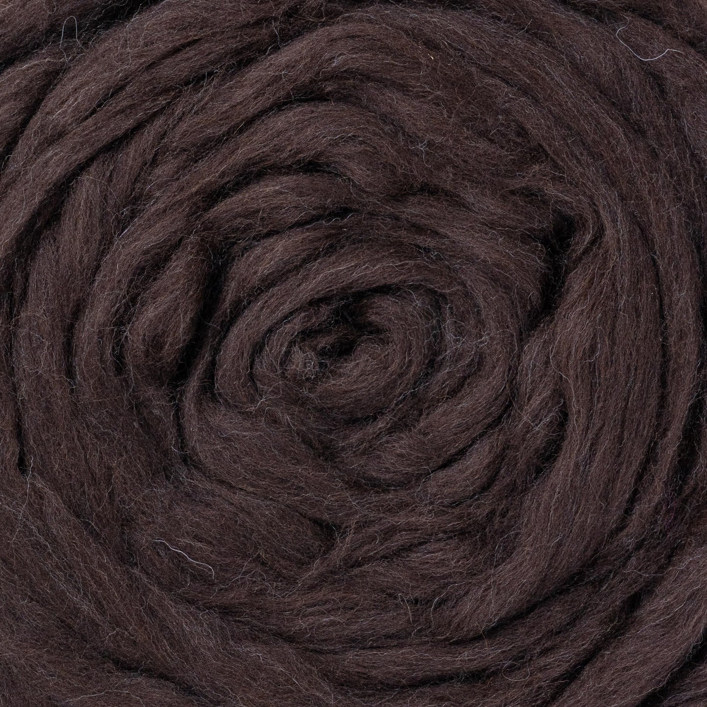 Kondoos Natural Wool roving, 2 OZ. Best Wool for Needle Felting and Wet Felting, handcrafts and DIY Spinning Projects, Wool Felting Supplies. Natural Colours, un-Dyed. (Dark Chocolate, 2 oz)