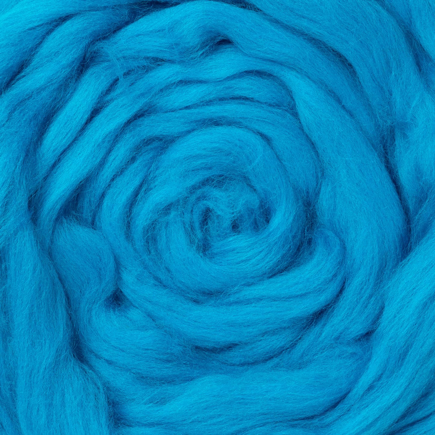 Kondoos Natural Wool roving, 2 OZ. Best Wool for Needle Felting and wet felting, handcrafts and DIY spinning Projects, Wool Felting Supplies. Dyed colors. (Turquoise, 2 oz)