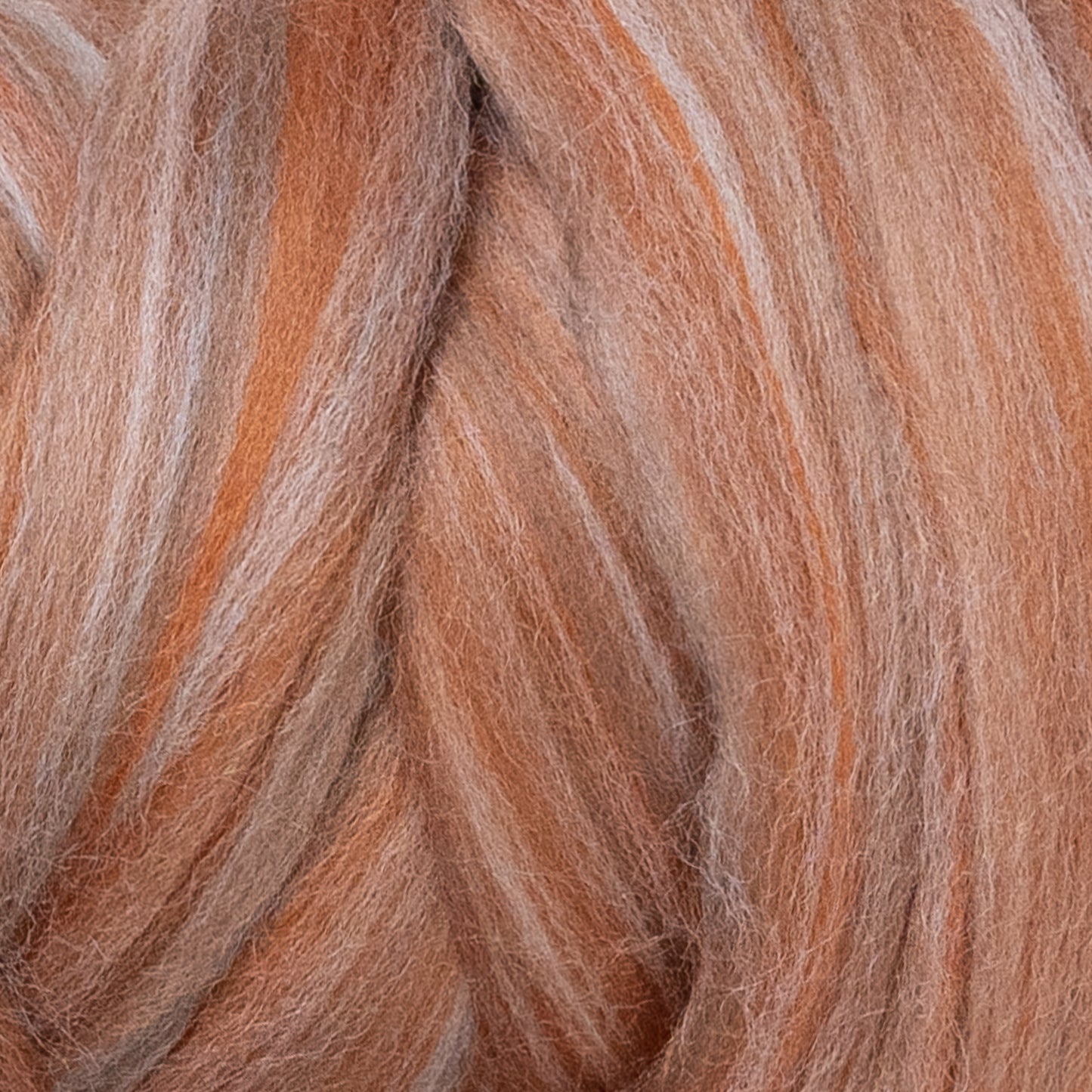1 lb Natural Wool Roving: Pebble Multi Colored Fiber for Felting, Handcrafts & Spinning