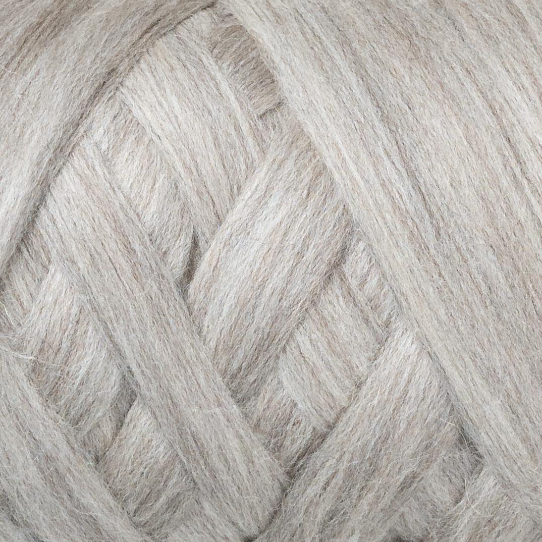 Kondoos Natural Wool Bulk roving, 4 lb. (Sand, 4 lb)