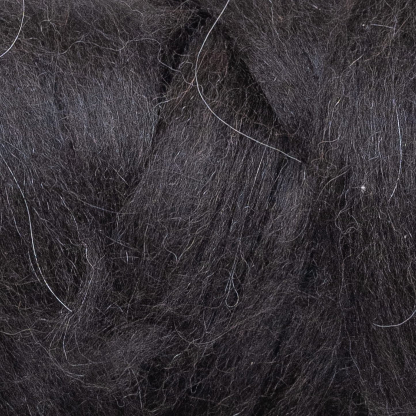 1 lb Natural Llama Hair Roving (Similar to Alpaca): Natural Colors Un-Dyed Fiber for Felting, Handcrafts & Spinning (Chocolate CON, 1lb)