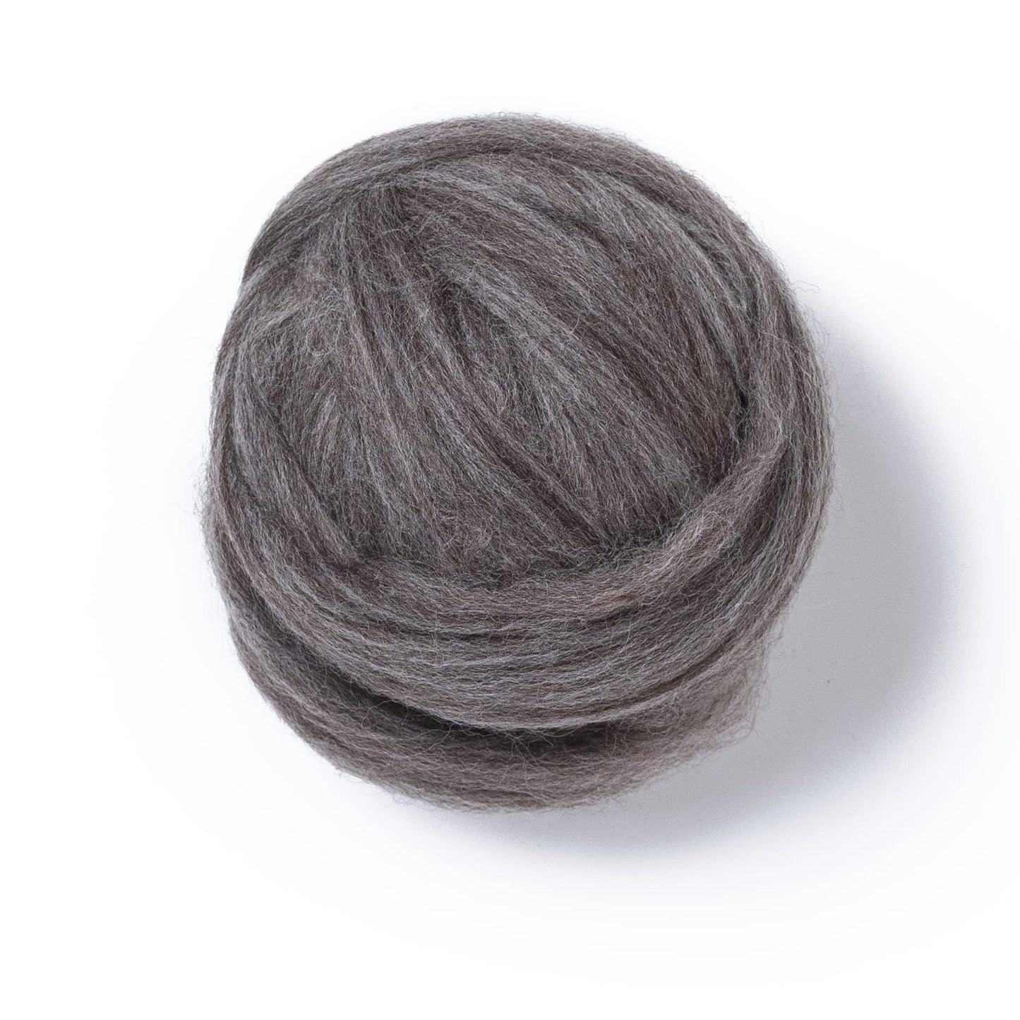 1 lb Natural Wool Roving: Candy Multi Colored Fiber for Felting, Handcrafts & Spinning