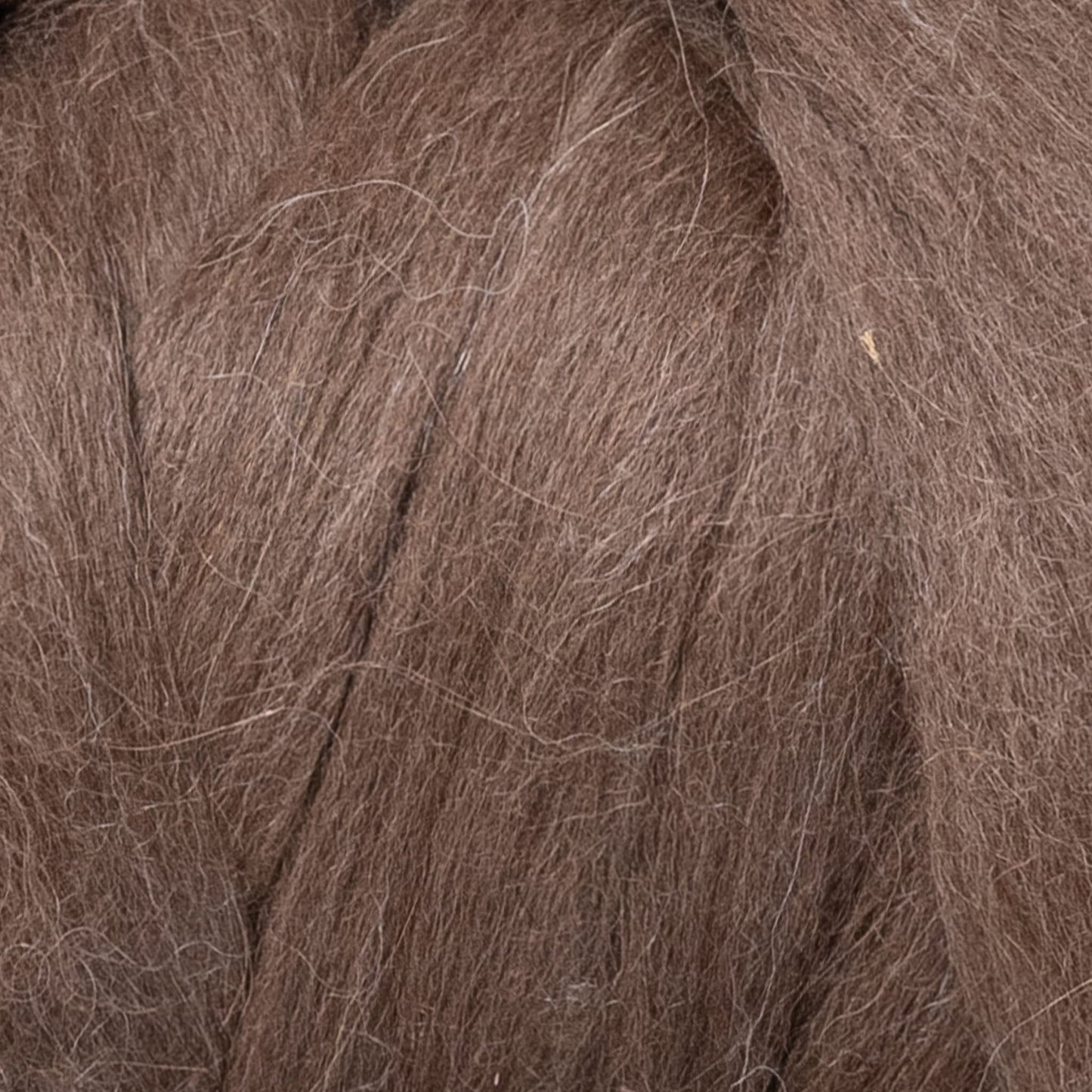 1 lb Natural Llama Hair Roving (Similar to Alpaca): Natural Colors Un-Dyed Fiber for Felting, Handcrafts & Spinning (Brown PM, 1lb)