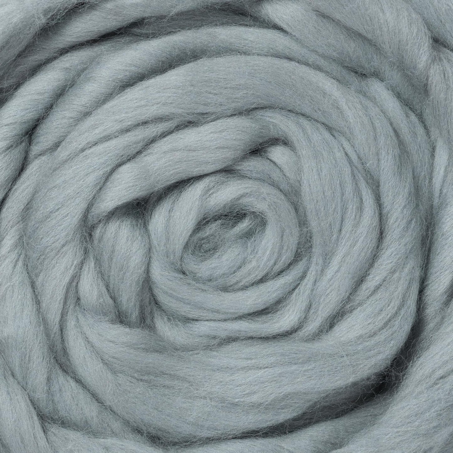 Kondoos Natural Wool roving, 2 OZ. Best Wool for Needle Felting and wet felting, handcrafts and DIY spinning Projects, Wool Felting Supplies. Dyed colors. (Silver, 2 oz)