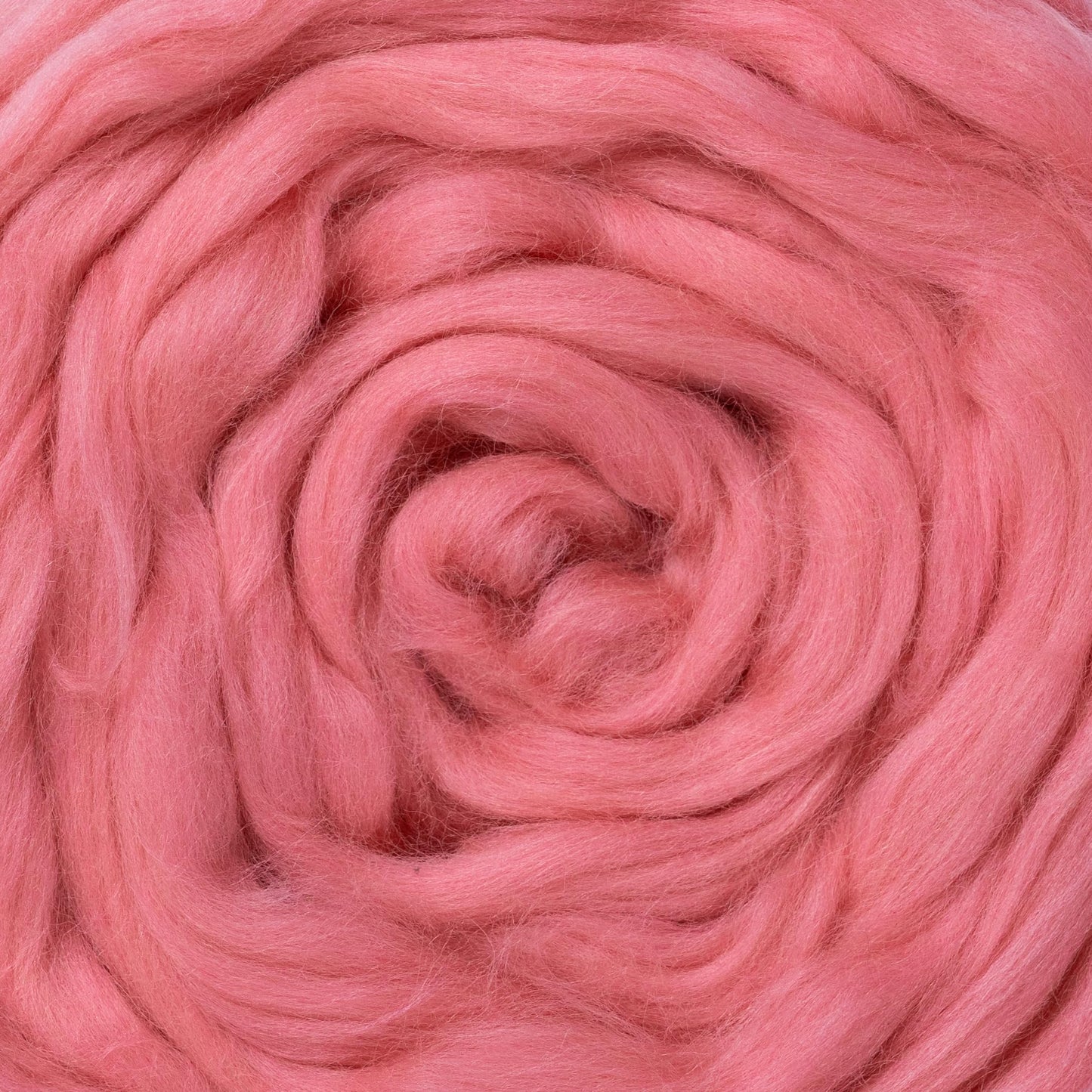 Kondoos Natural Wool roving, 2 OZ. Best Wool for Needle Felting and Wet Felting, handcrafts and DIY Spinning Projects, Wool Felting Supplies. Dyed Colors. (Wild Watermelon, 2 oz)