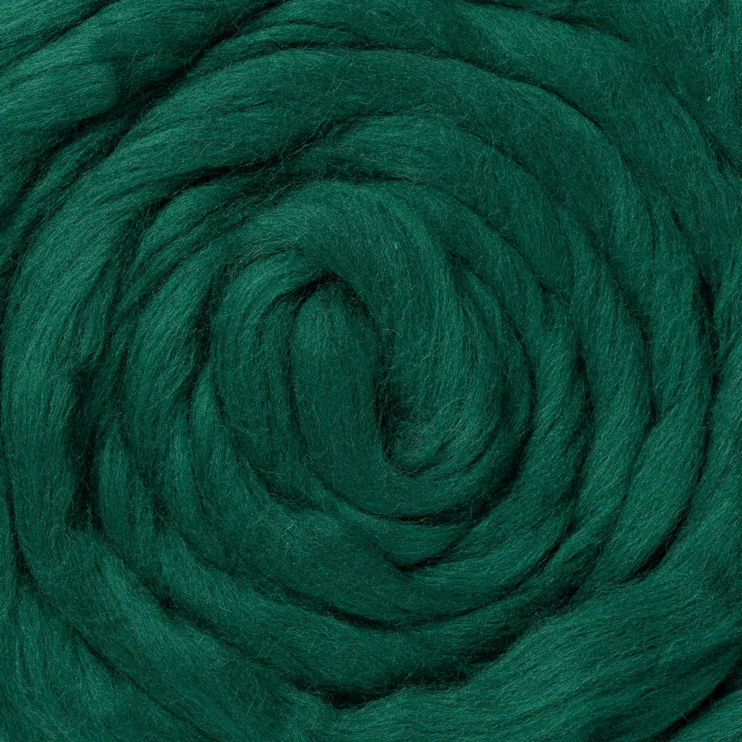 2 oz Natural Wool Roving: Dyed Fiber for Felting, Handcrafts & Spinning (English Green, 2 oz)