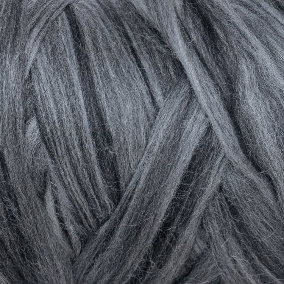 1 lb Natural Wool Roving: Midnight Multi Colored Fiber for Felting, Handcrafts & Spinning