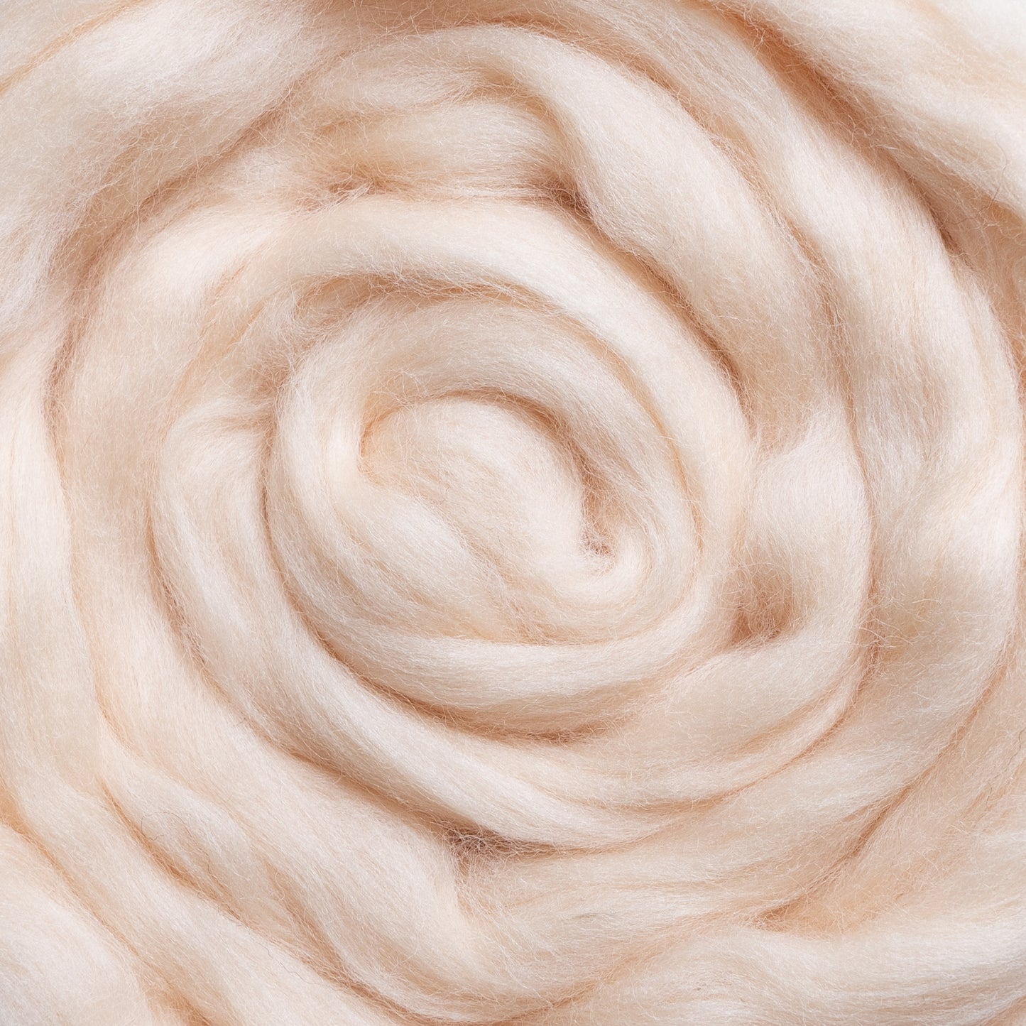 1 lb Natural Wool Roving: Nude Pink Colored Fiber for Felting, Handcrafts & Spinning (Nude Pink, 1 lb)